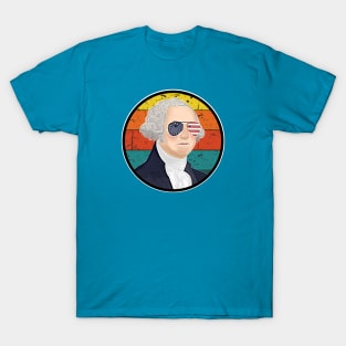 Retro George (Small Design) T-Shirt